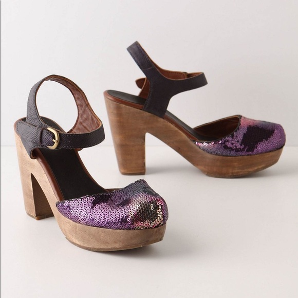 Rachel Comey Shoes - Rachel Comey Mirrorball Clogs Sequin Anthropologie
